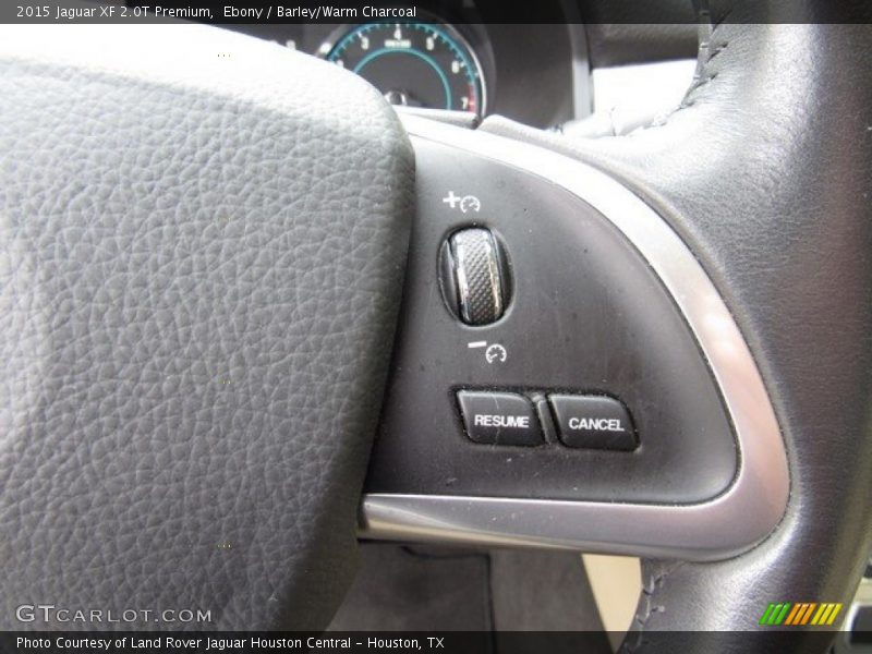 Ebony / Barley/Warm Charcoal 2015 Jaguar XF 2.0T Premium