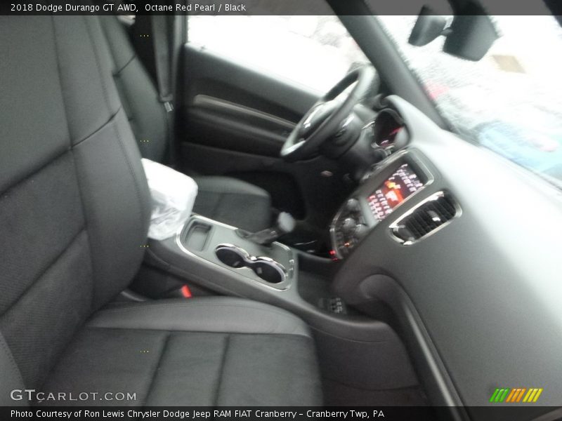 Octane Red Pearl / Black 2018 Dodge Durango GT AWD