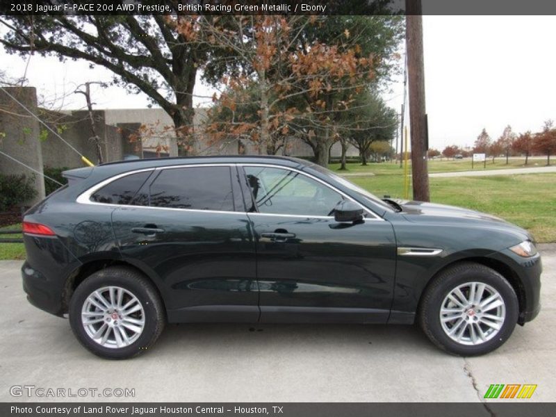 British Racing Green Metallic / Ebony 2018 Jaguar F-PACE 20d AWD Prestige