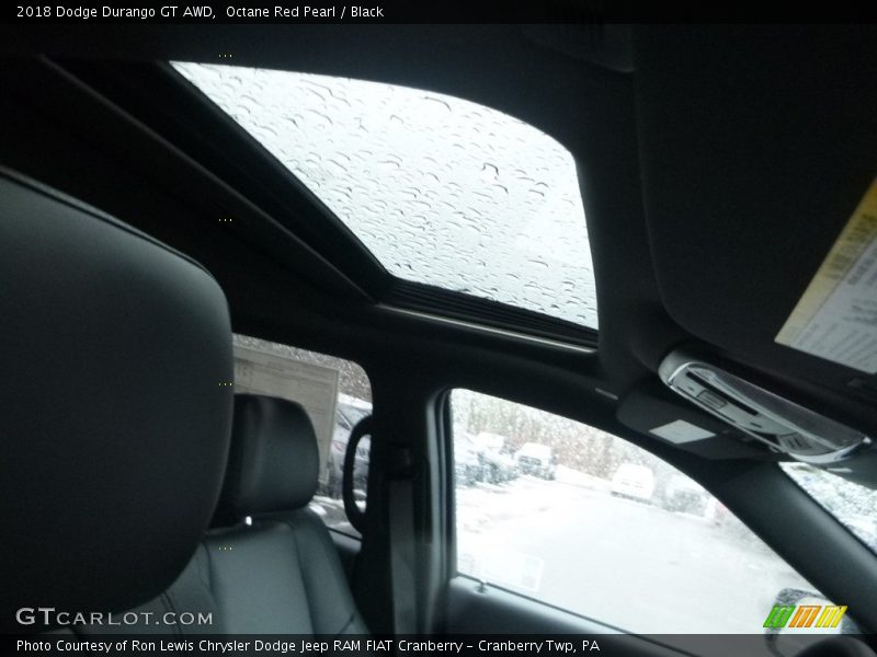 Octane Red Pearl / Black 2018 Dodge Durango GT AWD