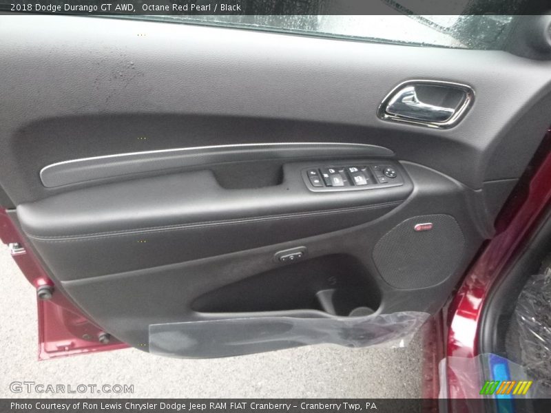 Octane Red Pearl / Black 2018 Dodge Durango GT AWD