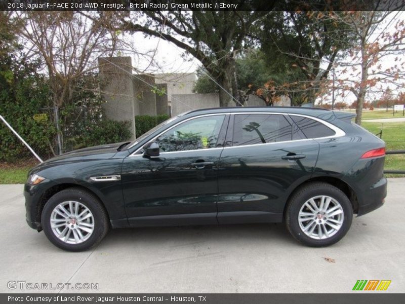  2018 F-PACE 20d AWD Prestige British Racing Green Metallic