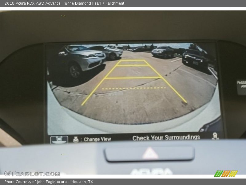 White Diamond Pearl / Parchment 2018 Acura RDX AWD Advance