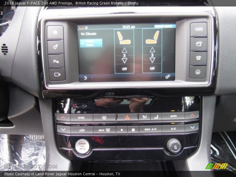 Controls of 2018 F-PACE 20d AWD Prestige