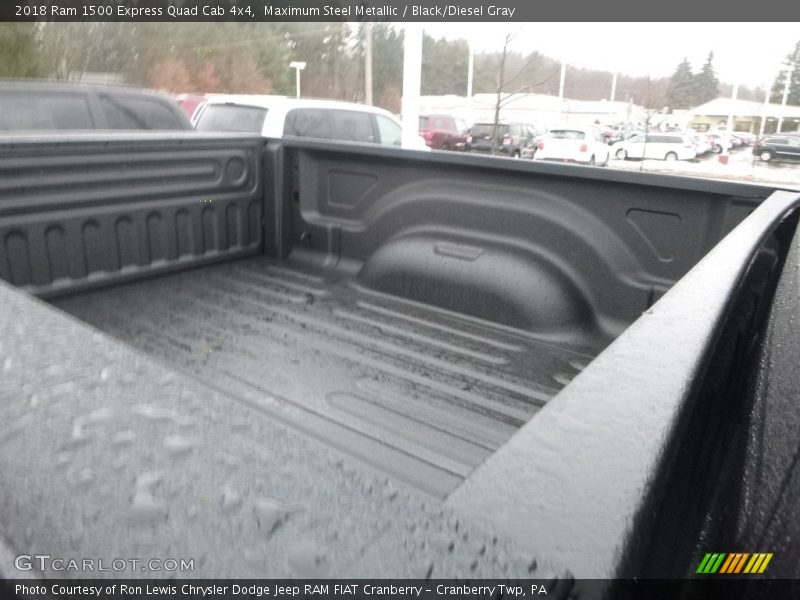 Maximum Steel Metallic / Black/Diesel Gray 2018 Ram 1500 Express Quad Cab 4x4