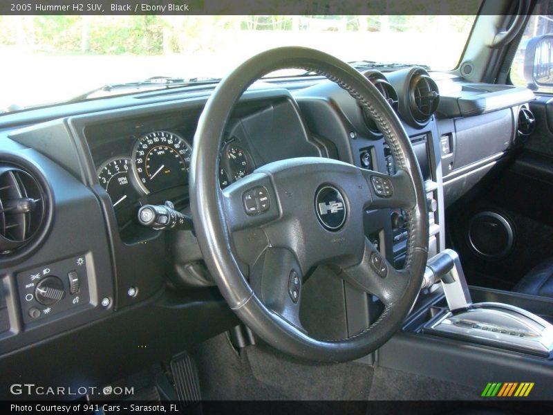 Black / Ebony Black 2005 Hummer H2 SUV