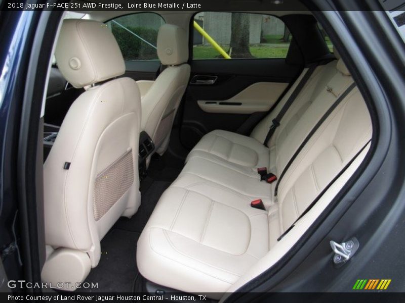 Loire Blue Metallic / Latte 2018 Jaguar F-PACE 25t AWD Prestige