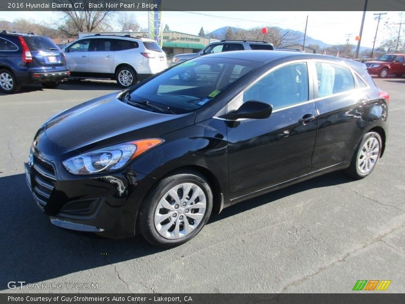 Black Noir Pearl / Beige 2016 Hyundai Elantra GT