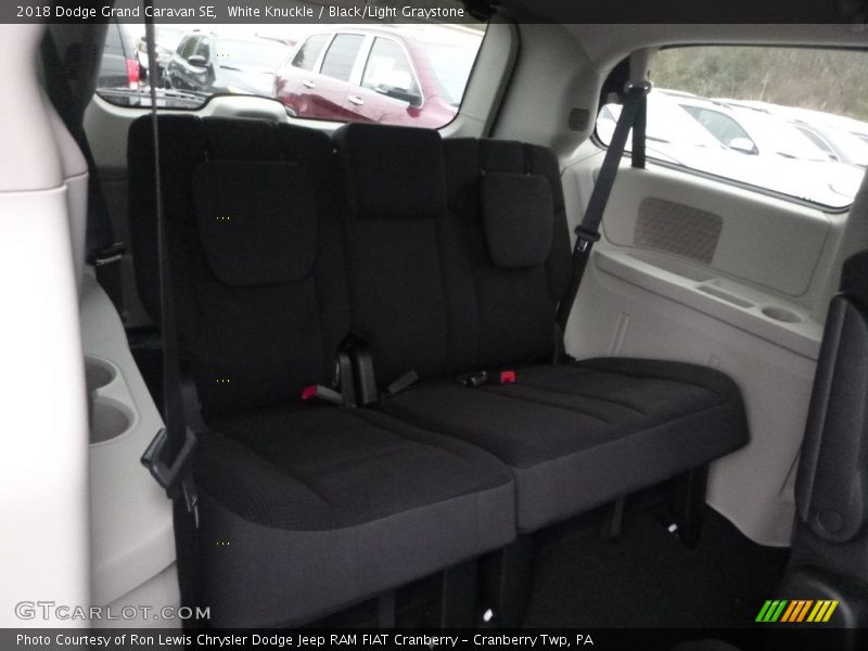 White Knuckle / Black/Light Graystone 2018 Dodge Grand Caravan SE