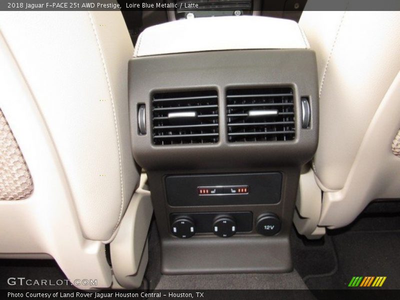 Loire Blue Metallic / Latte 2018 Jaguar F-PACE 25t AWD Prestige
