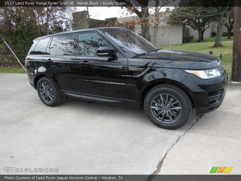 Narvik Black / Ebony/Ebony 2017 Land Rover Range Rover Sport SE