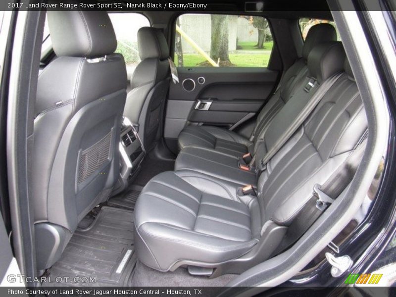 Narvik Black / Ebony/Ebony 2017 Land Rover Range Rover Sport SE