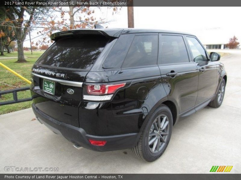 Narvik Black / Ebony/Ebony 2017 Land Rover Range Rover Sport SE