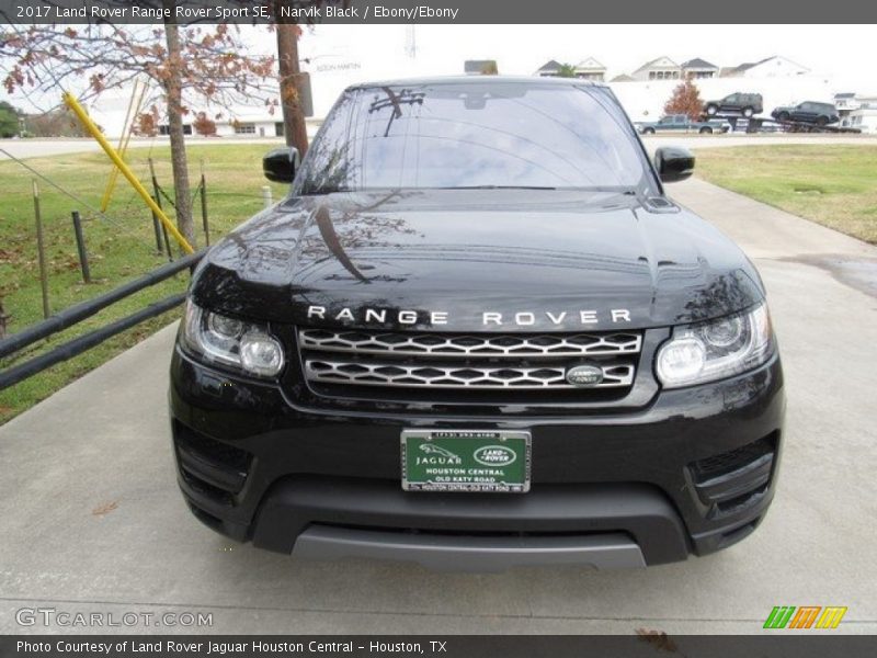 Narvik Black / Ebony/Ebony 2017 Land Rover Range Rover Sport SE