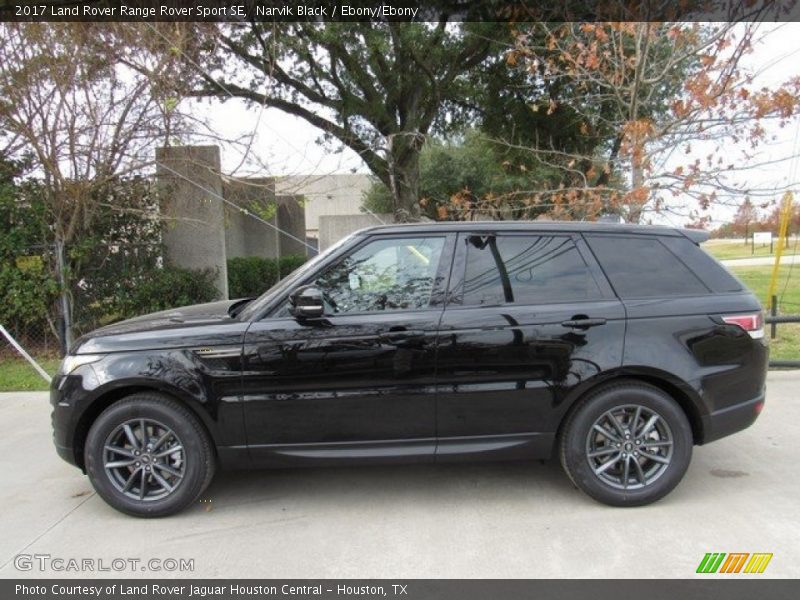 Narvik Black / Ebony/Ebony 2017 Land Rover Range Rover Sport SE