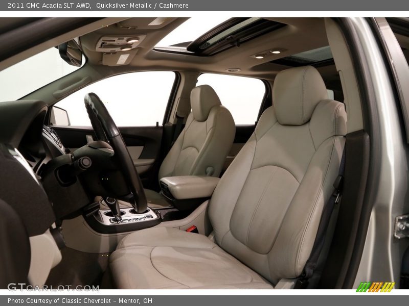 Quicksilver Metallic / Cashmere 2011 GMC Acadia SLT AWD
