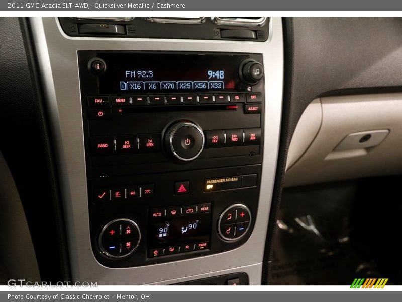 Quicksilver Metallic / Cashmere 2011 GMC Acadia SLT AWD