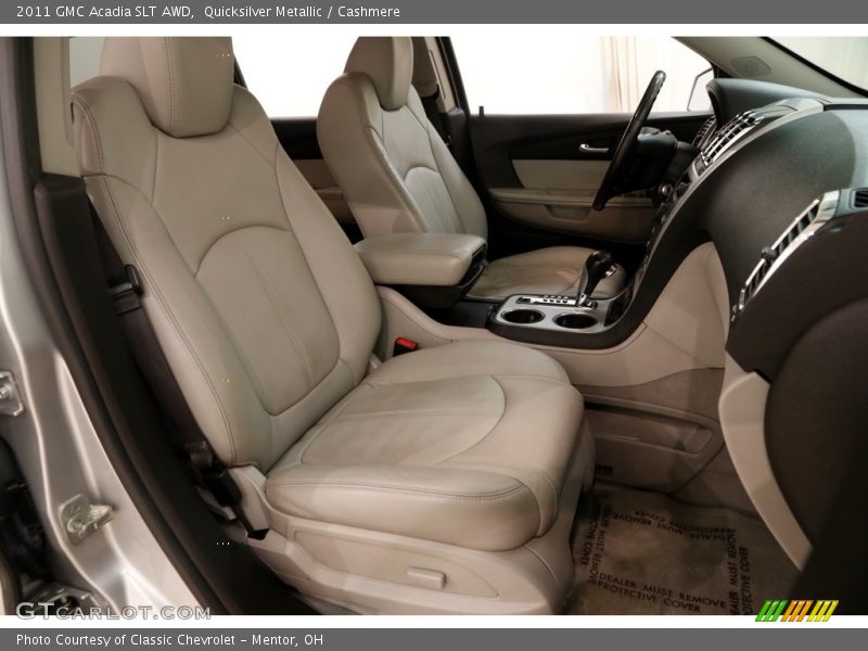 Quicksilver Metallic / Cashmere 2011 GMC Acadia SLT AWD