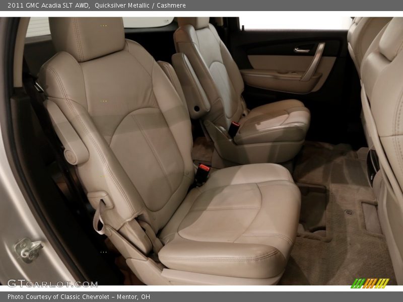 Quicksilver Metallic / Cashmere 2011 GMC Acadia SLT AWD