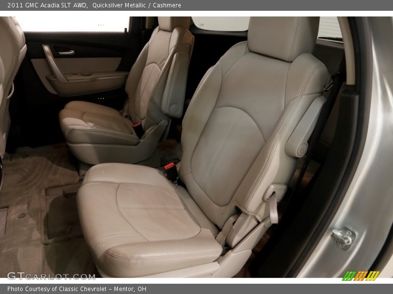 Quicksilver Metallic / Cashmere 2011 GMC Acadia SLT AWD