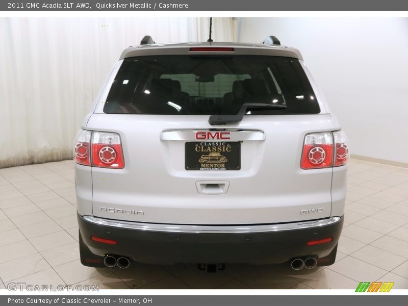 Quicksilver Metallic / Cashmere 2011 GMC Acadia SLT AWD