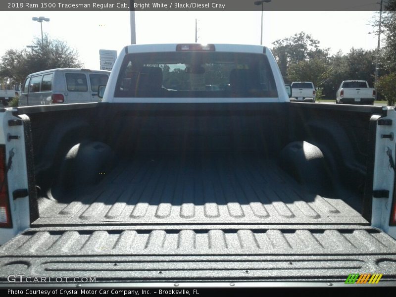 Bright White / Black/Diesel Gray 2018 Ram 1500 Tradesman Regular Cab
