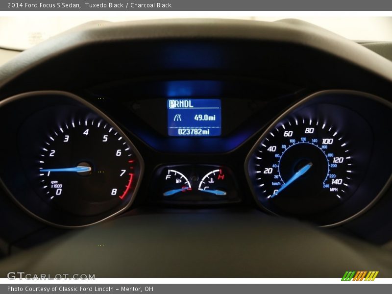 Tuxedo Black / Charcoal Black 2014 Ford Focus S Sedan