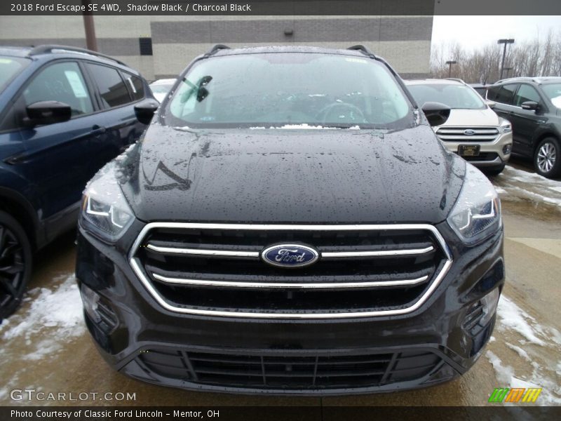 Shadow Black / Charcoal Black 2018 Ford Escape SE 4WD