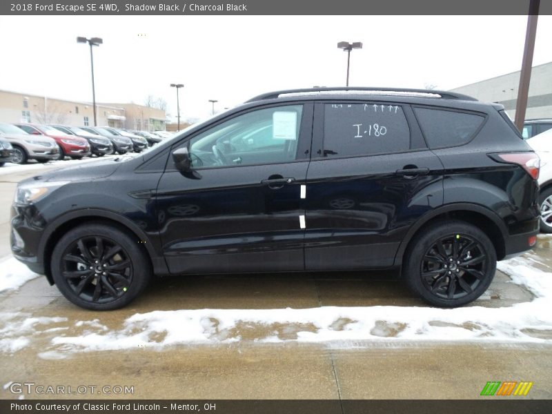 Shadow Black / Charcoal Black 2018 Ford Escape SE 4WD