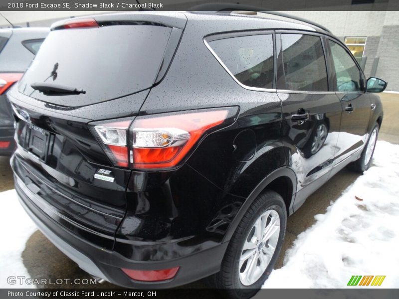 Shadow Black / Charcoal Black 2018 Ford Escape SE
