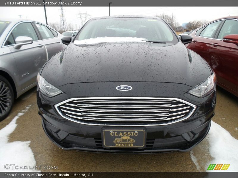 Shadow Black / Ebony 2018 Ford Fusion SE