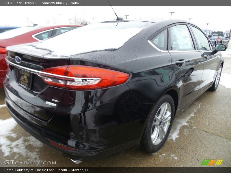 Shadow Black / Ebony 2018 Ford Fusion SE