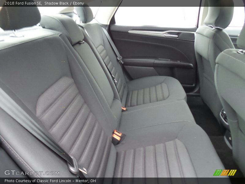 Shadow Black / Ebony 2018 Ford Fusion SE