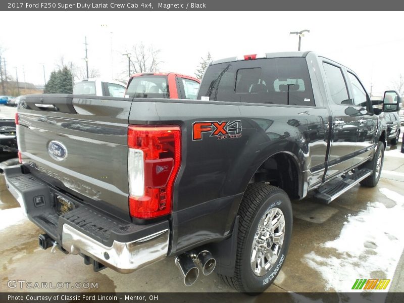 Magnetic / Black 2017 Ford F250 Super Duty Lariat Crew Cab 4x4