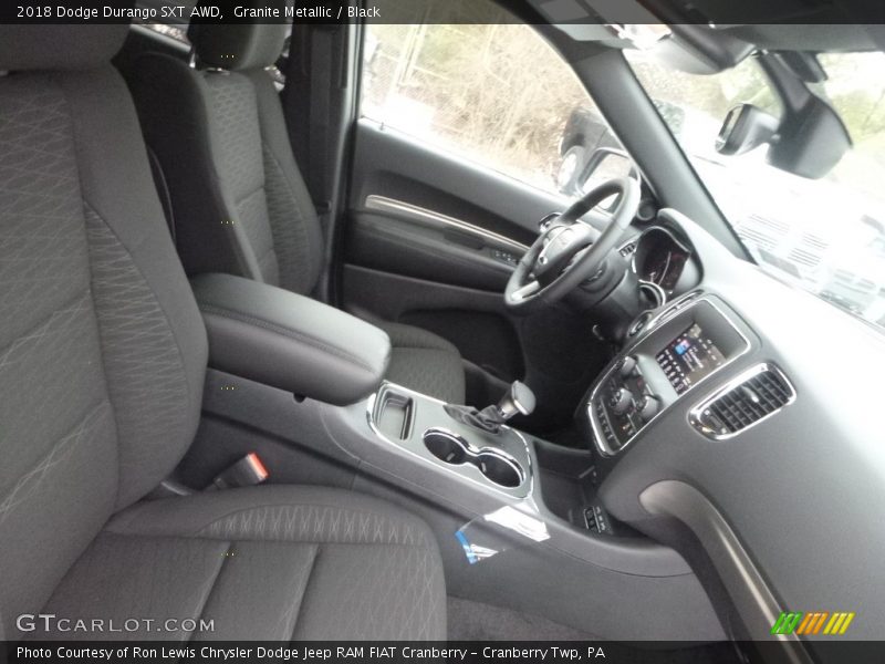 Granite Metallic / Black 2018 Dodge Durango SXT AWD