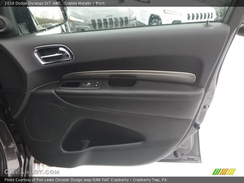 Granite Metallic / Black 2018 Dodge Durango SXT AWD