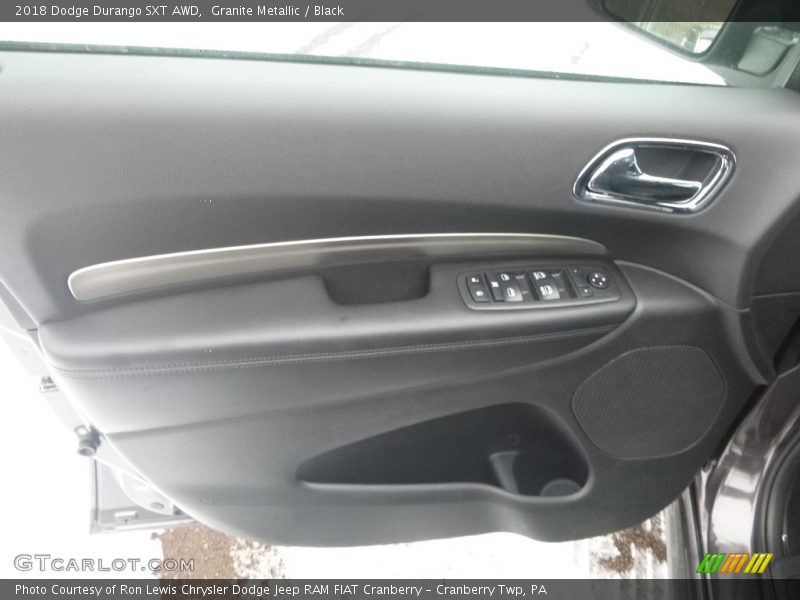 Granite Metallic / Black 2018 Dodge Durango SXT AWD