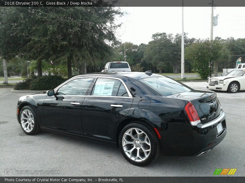 Gloss Black / Deep Mocha 2018 Chrysler 300 C