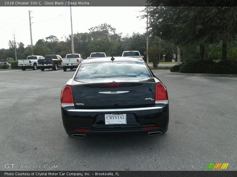 Gloss Black / Deep Mocha 2018 Chrysler 300 C