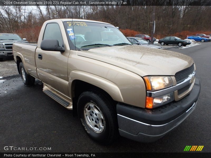 Sandstone Metallic / Tan 2004 Chevrolet Silverado 1500 Z71 Regular Cab 4x4