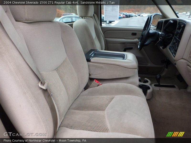 Sandstone Metallic / Tan 2004 Chevrolet Silverado 1500 Z71 Regular Cab 4x4