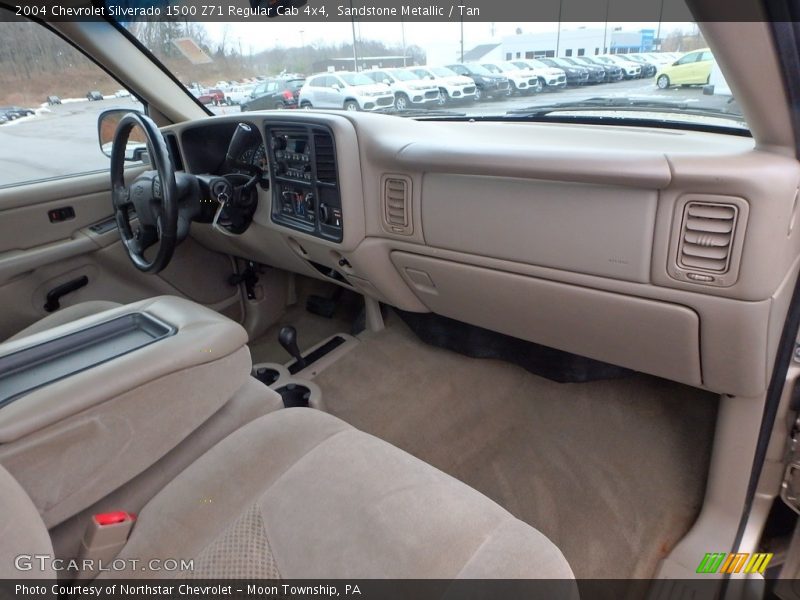 Sandstone Metallic / Tan 2004 Chevrolet Silverado 1500 Z71 Regular Cab 4x4