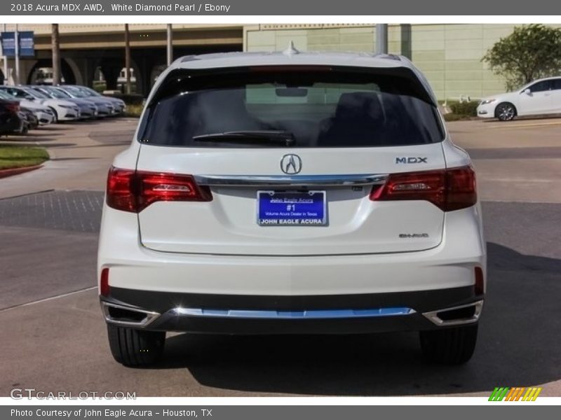 White Diamond Pearl / Ebony 2018 Acura MDX AWD