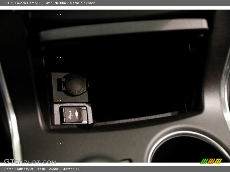 Attitude Black Metallic / Black 2015 Toyota Camry LE