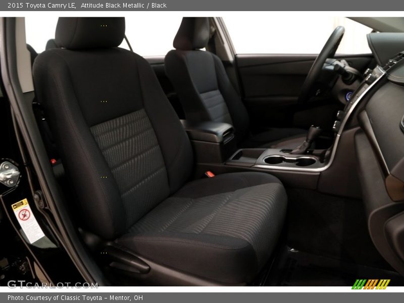 Attitude Black Metallic / Black 2015 Toyota Camry LE