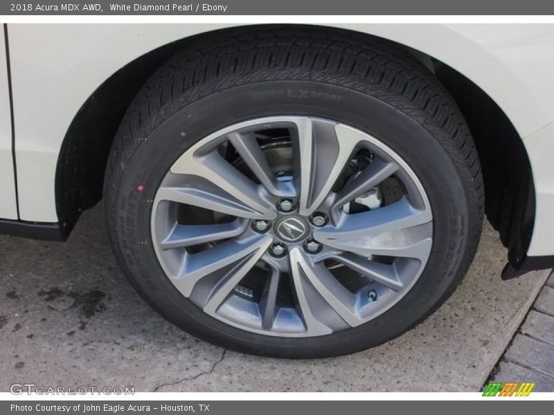 White Diamond Pearl / Ebony 2018 Acura MDX AWD