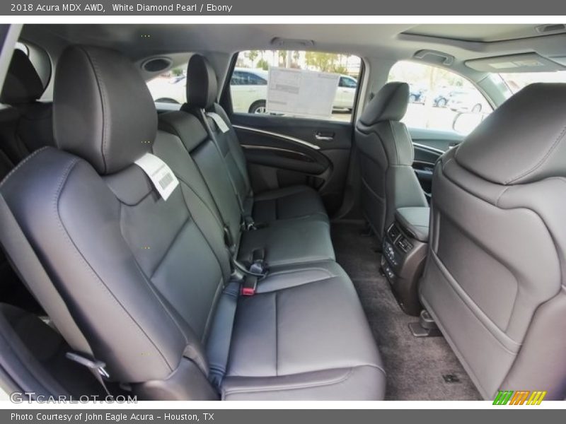 White Diamond Pearl / Ebony 2018 Acura MDX AWD