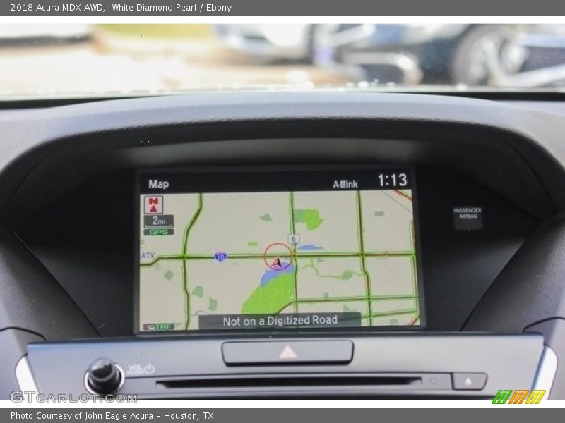 White Diamond Pearl / Ebony 2018 Acura MDX AWD