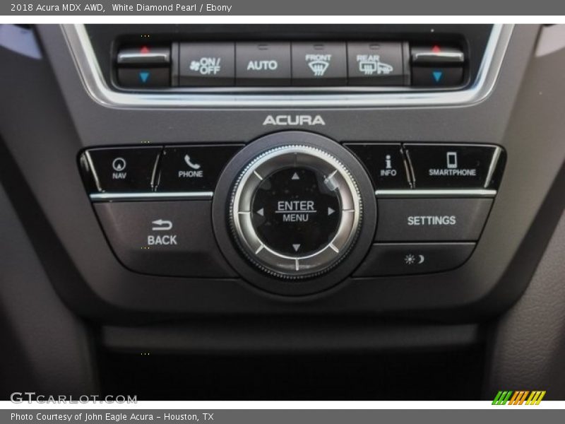 White Diamond Pearl / Ebony 2018 Acura MDX AWD