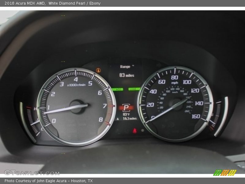 White Diamond Pearl / Ebony 2018 Acura MDX AWD
